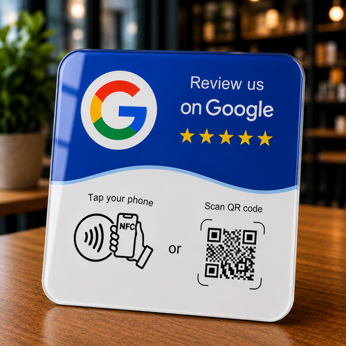 Google Review - Placa NFC