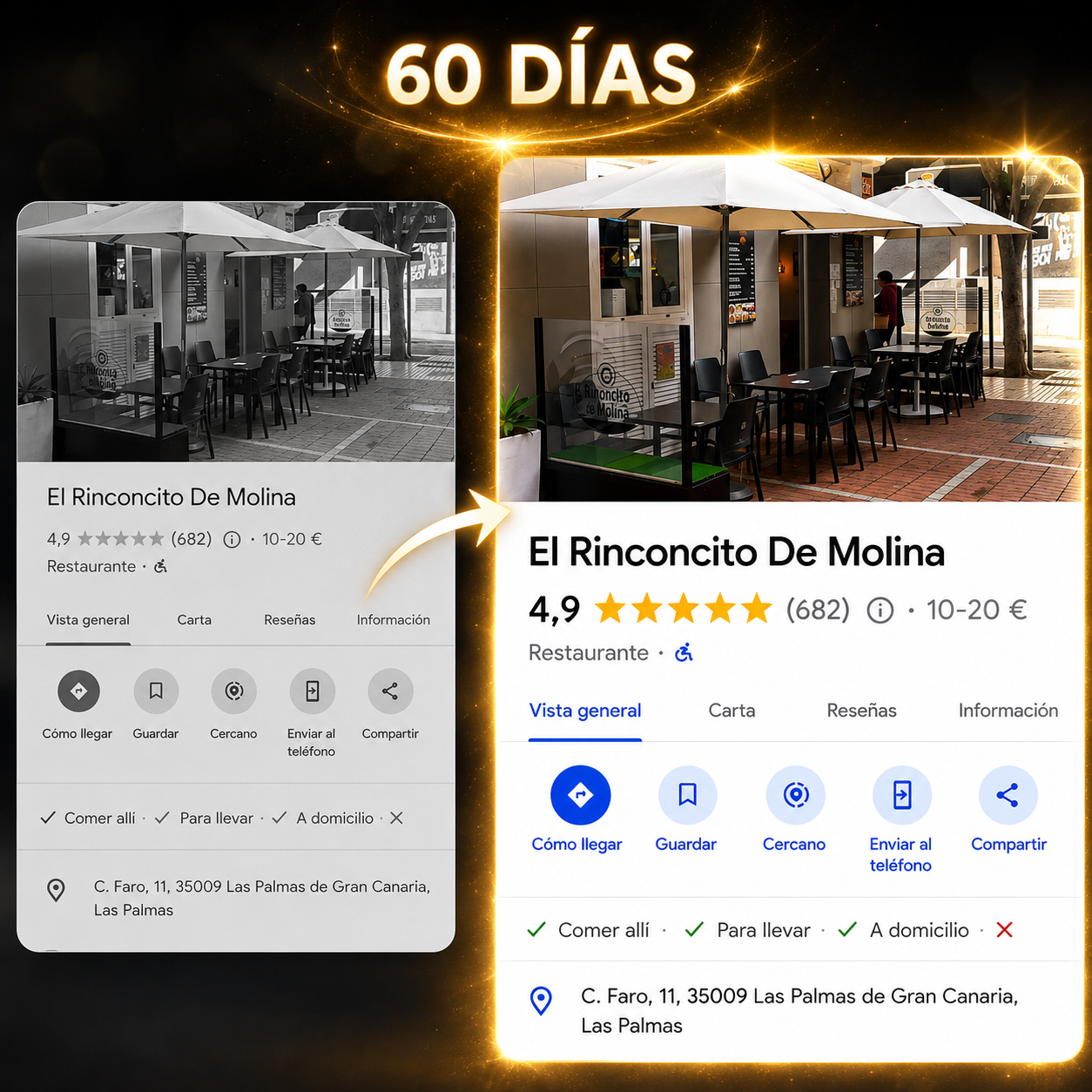 Google Review - Placa NFC