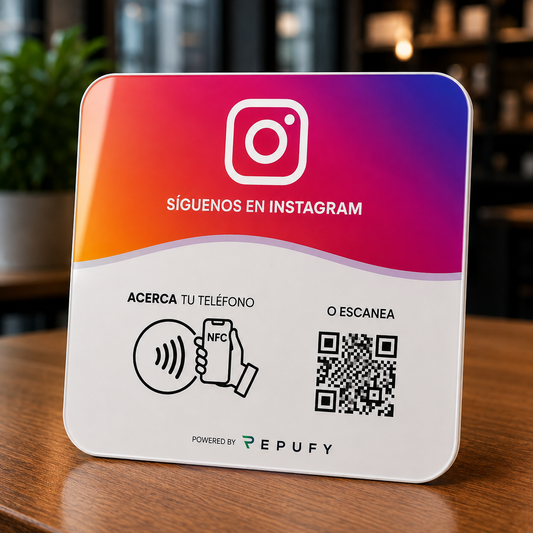 Instagram - Placa NFC