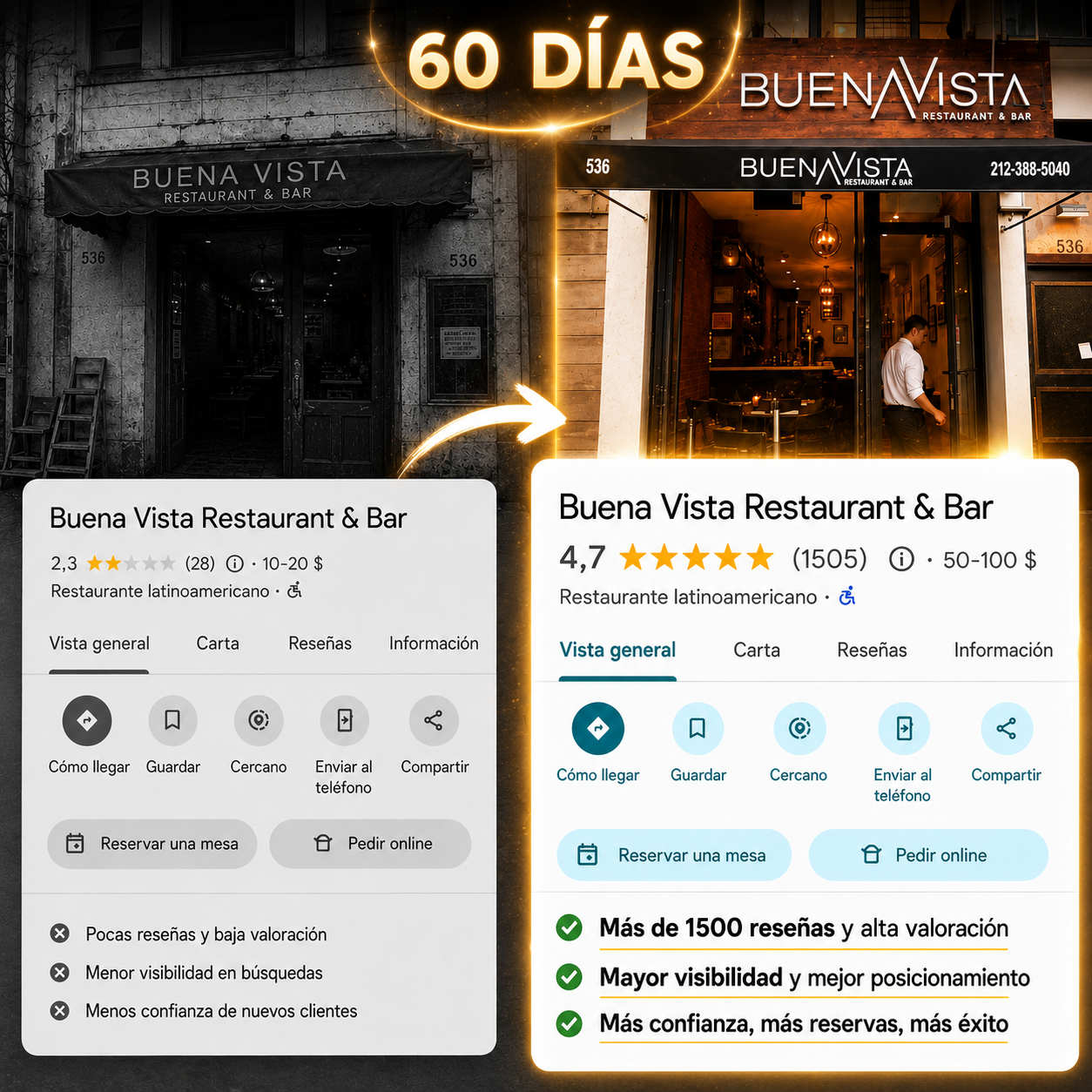 Google Review - Placa NFC